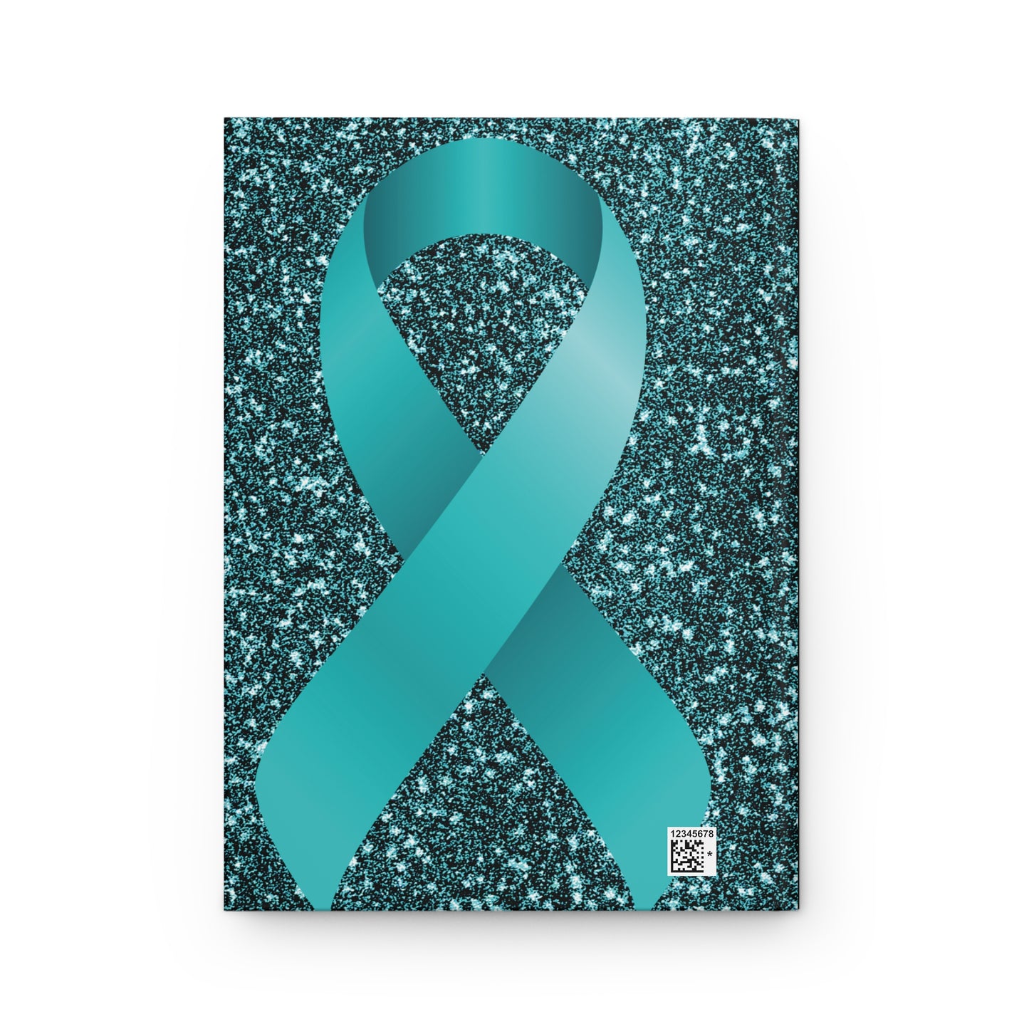 Occipital Neuralgia Warrior Teal Ribbon Hardcover Journal